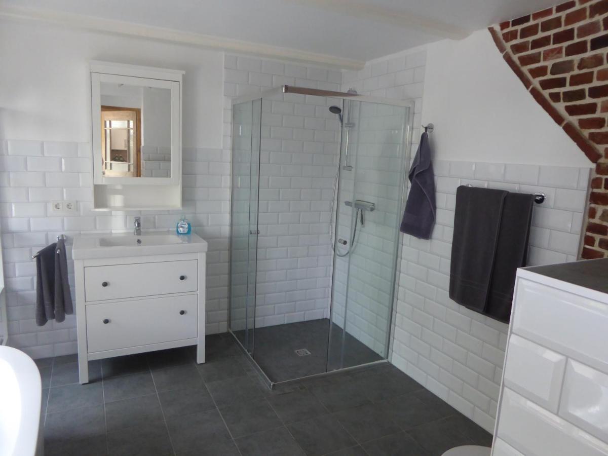 Ferienwohnung Elise Im Gulfhof Am Kanal Grossefehn 外观 照片