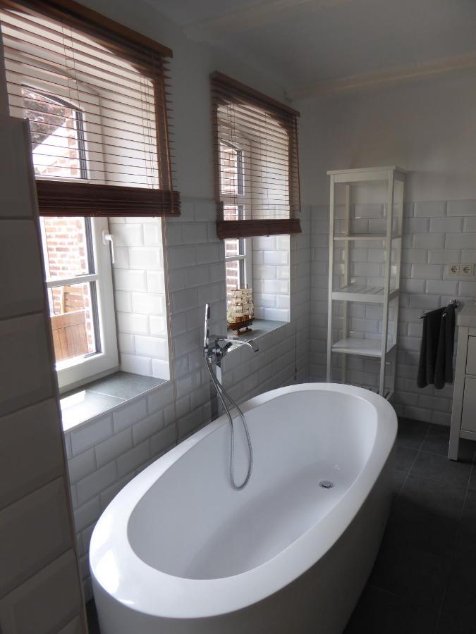 Ferienwohnung Elise Im Gulfhof Am Kanal Grossefehn 外观 照片