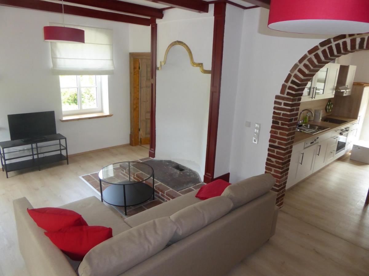 Ferienwohnung Elise Im Gulfhof Am Kanal Grossefehn 外观 照片